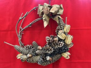 子りす工房クリスマスリース見本