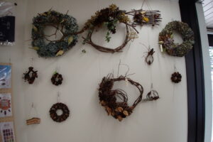 リースなどのクラフト品