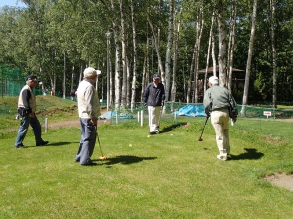 「パークゴルフ場がオープンしました！」の画像