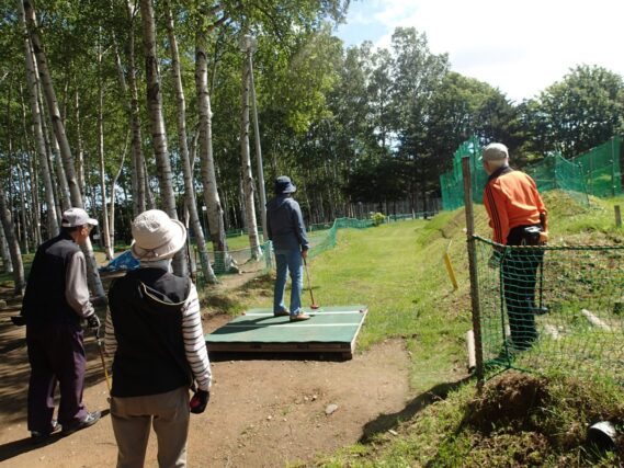 「パークゴルフ場のご利用最終日」の画像