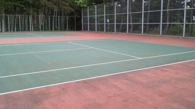 「テニスコートオープン日のお知らせ」の画像