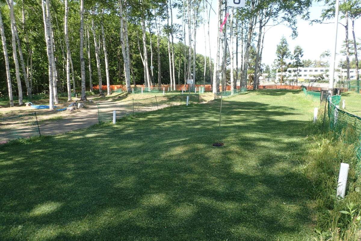 「パークゴルフ場の整備日」の画像