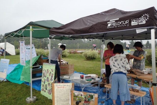 「7/16白石区ふるさとまつりにプレーパークブースを出展しました！」の画像