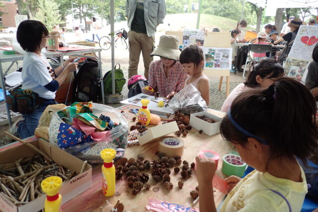 「8/9大通公園くじらの森の七夕会でＰＲしました！」の画像