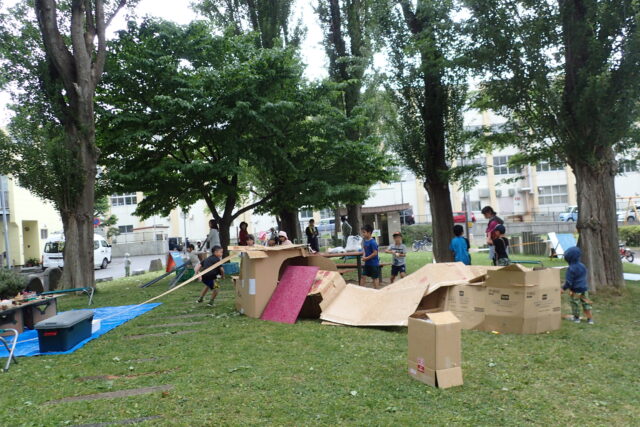 「6/12,18白石区本郷で体験プレーパークを開催しました！」の画像