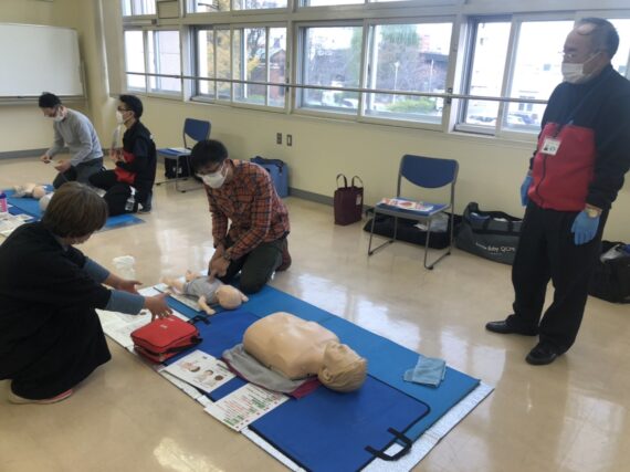 「11/14普通救命講習Ⅲを行いました」の画像
