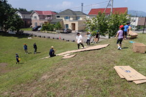 自然遊びの会遊木森森　西岡公園拡張地プレーパーク