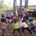 「出張プレーパークを開催しました（10月30日＠盤渓小どんぐり広場）」の画像