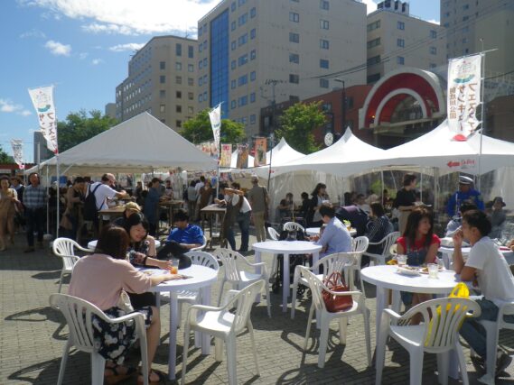 「創成川サンキューフェスティバル開催」の画像