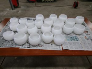 1月8日のお助け隊の活動でできたワックスボール