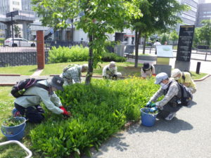 6月24日のお助け隊の活動の写真