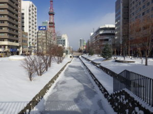 12月27日の南2条の様子