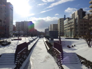 12月27日の南2条の様子