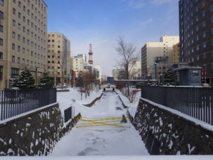 12月27日の南4条の様子