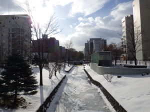 12月27日の南4条の様子