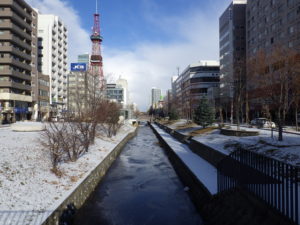 12月15日の南2条の様子