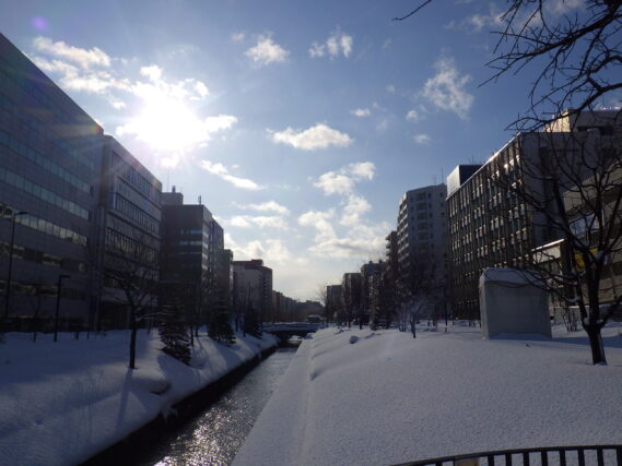 「創成川まちの灯りの中止について」の画像