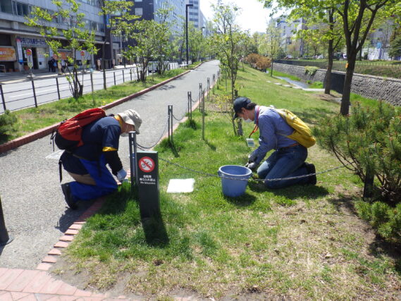 「新しいボランティアが始まりました」の画像