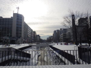 1月19日の大通ブロックの様子