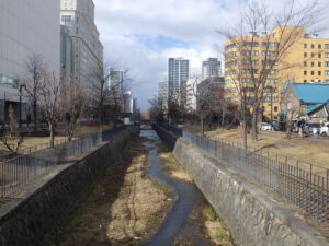 3月18日の北2条の様子