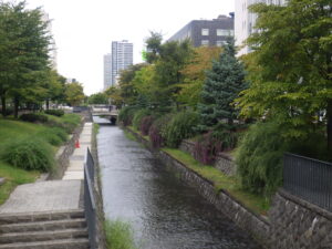 9月21日の南1条のハギの様子