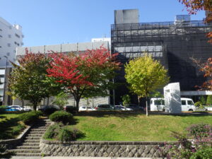 10月13日の南1条の紅葉の様子