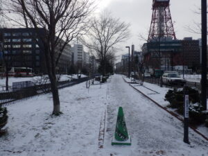 11月30日の北1条の様子