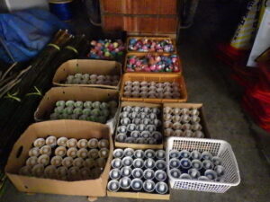 お助け隊が作ったロウソクたち