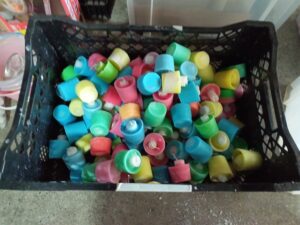 前回の残りのロウソク