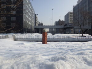 2月14日の「たけくらべ」の積雪の様子