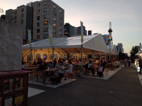 「今週の公園ボランティアと狸二条夏まつりの様子」の画像