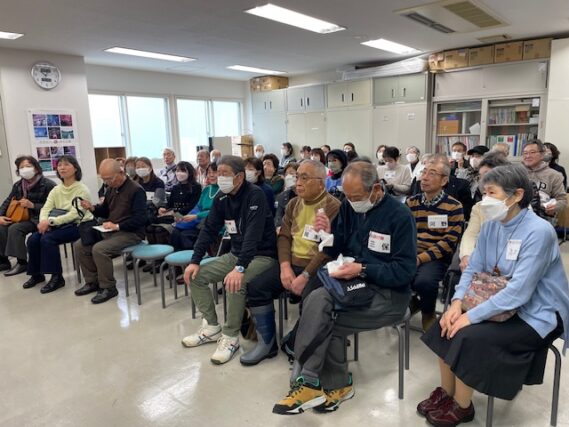 12月16日のボランティア交流会に集まったボランティアさんたち