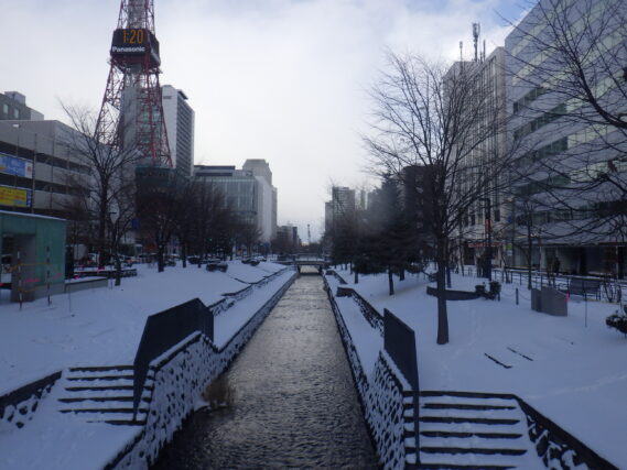 13時20分の南1条の様子