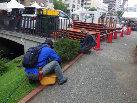 「9月の公園ボランティア」の画像