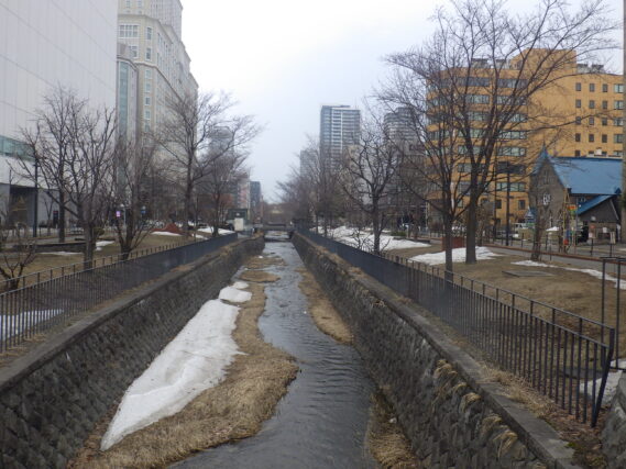 3月23日の北2条の様子