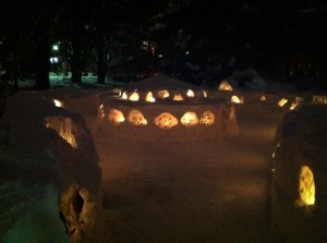 スノーキャンドル状況