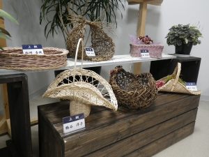 あけび籐作品展　アップ