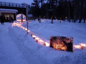 小さいアイスボードとラベンダー香るボード