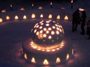 天球儀みたいなオブジェ