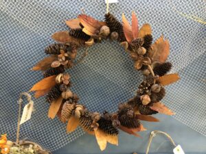 落葉のリース