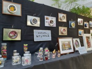 レカンフラワーとハーバリウム