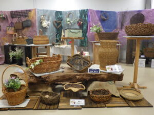 あけび・籐作品展 