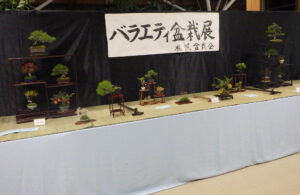 「盆栽展」始まります