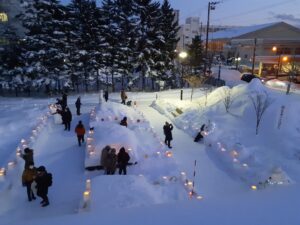 スノーキャンドルイベント