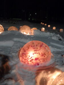 アイスボードの様子