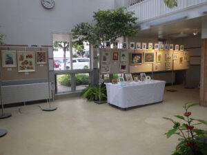 「現代押し花アート展」開催です！