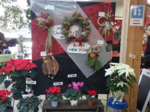 クリスマスからお正月までお飾れる作品など