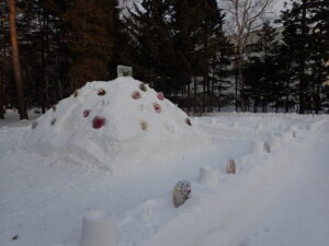 スノーキャンドルの会場の様子