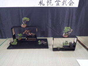 盆栽席飾り